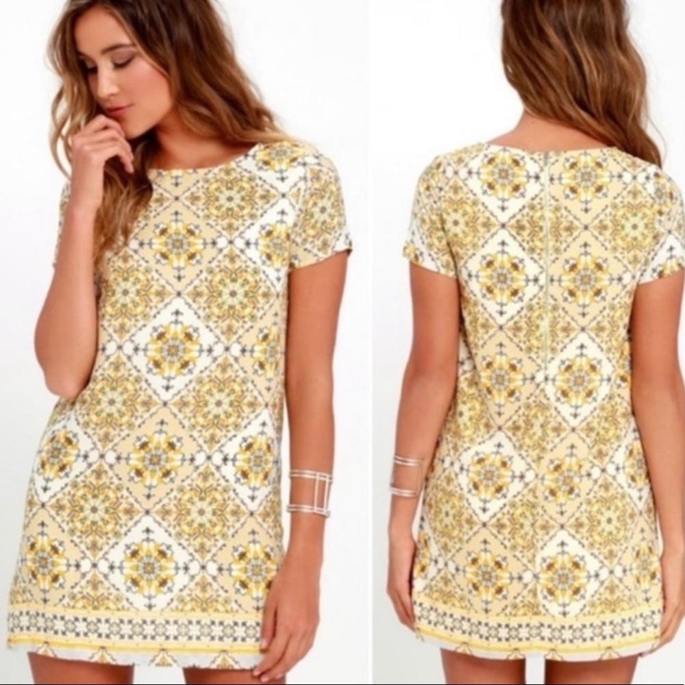 LULU’S SHORT SLEEVE DRESS